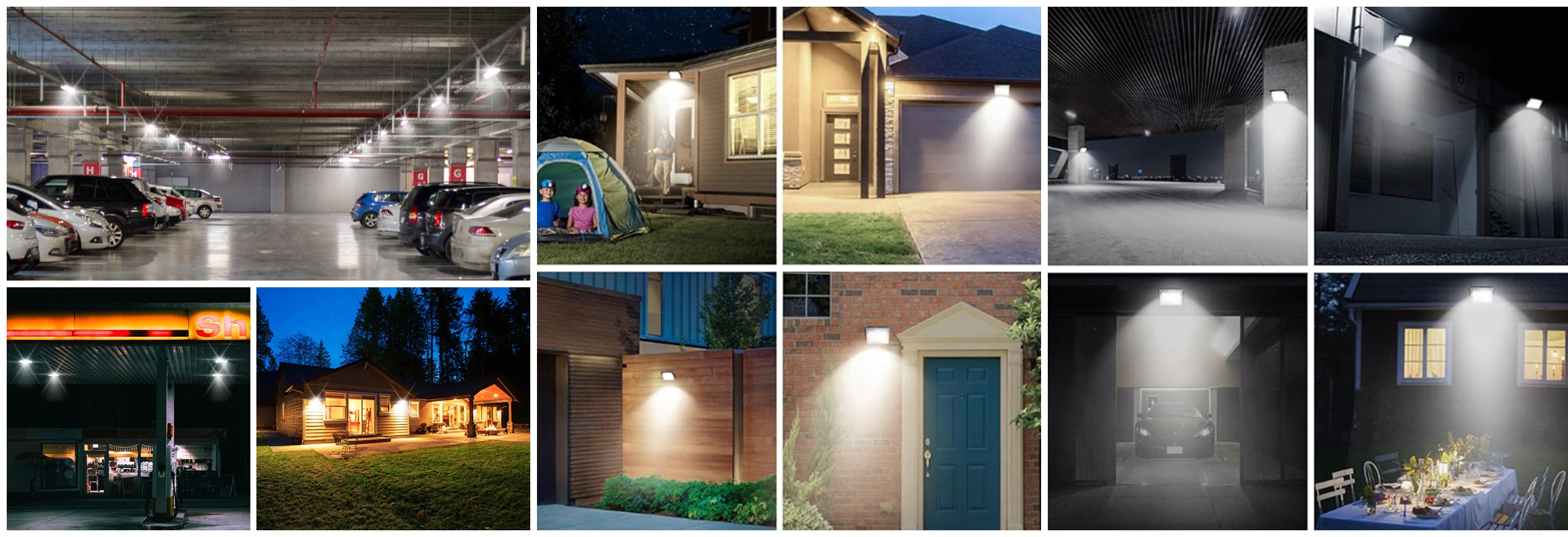 HALOGEN REFLEKTOR NAŚWIETLACZ LED ZEWNĘTRZNY SLIM LAMPA IP66 200W 6000K Stopień ochrony IP IP66