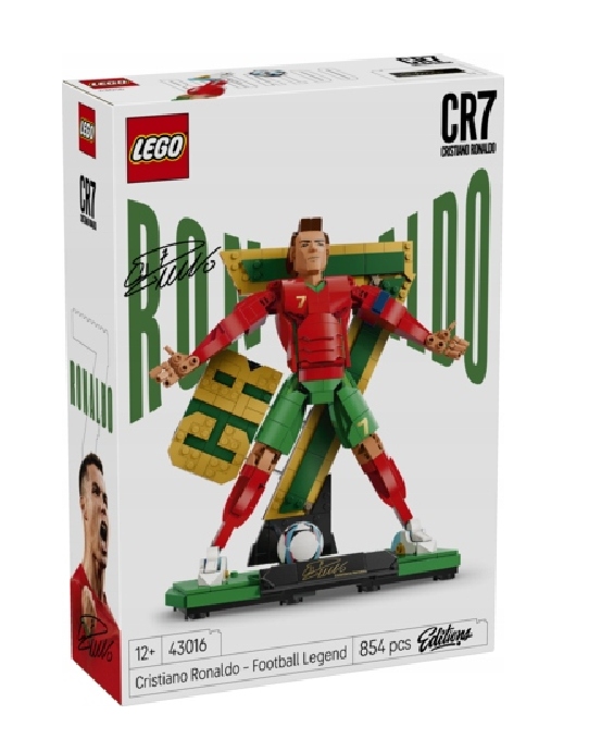 Lego 43016 Editions Sports Cristiano Ronaldo – Figurka – Fotbalová Legenda