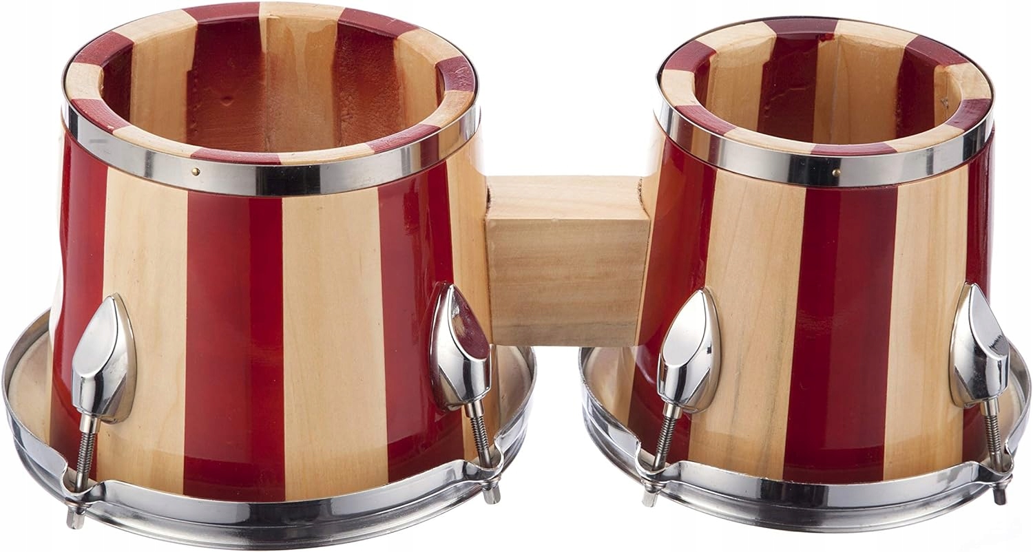 Pdt RockJam RJ-100301 7'' i 8'' zestaw bongo z Kolor czerwony