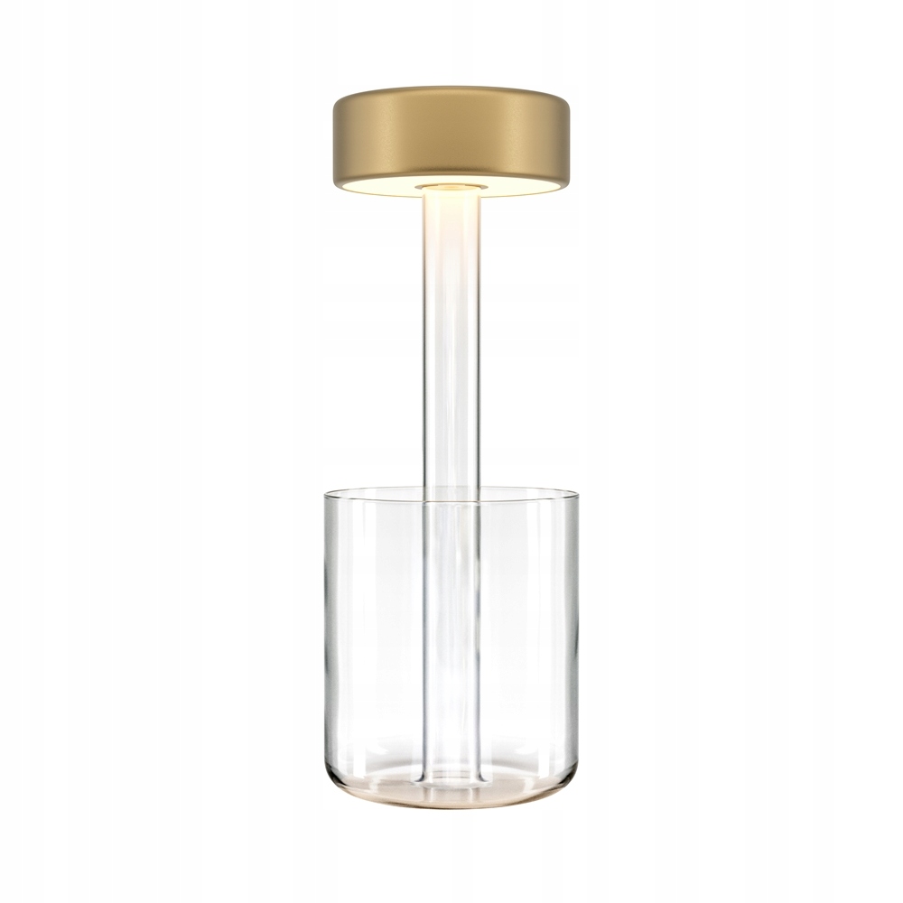 Zlatá Led stolní lampa 3W, sklo, Ai Collaboration Maytoni