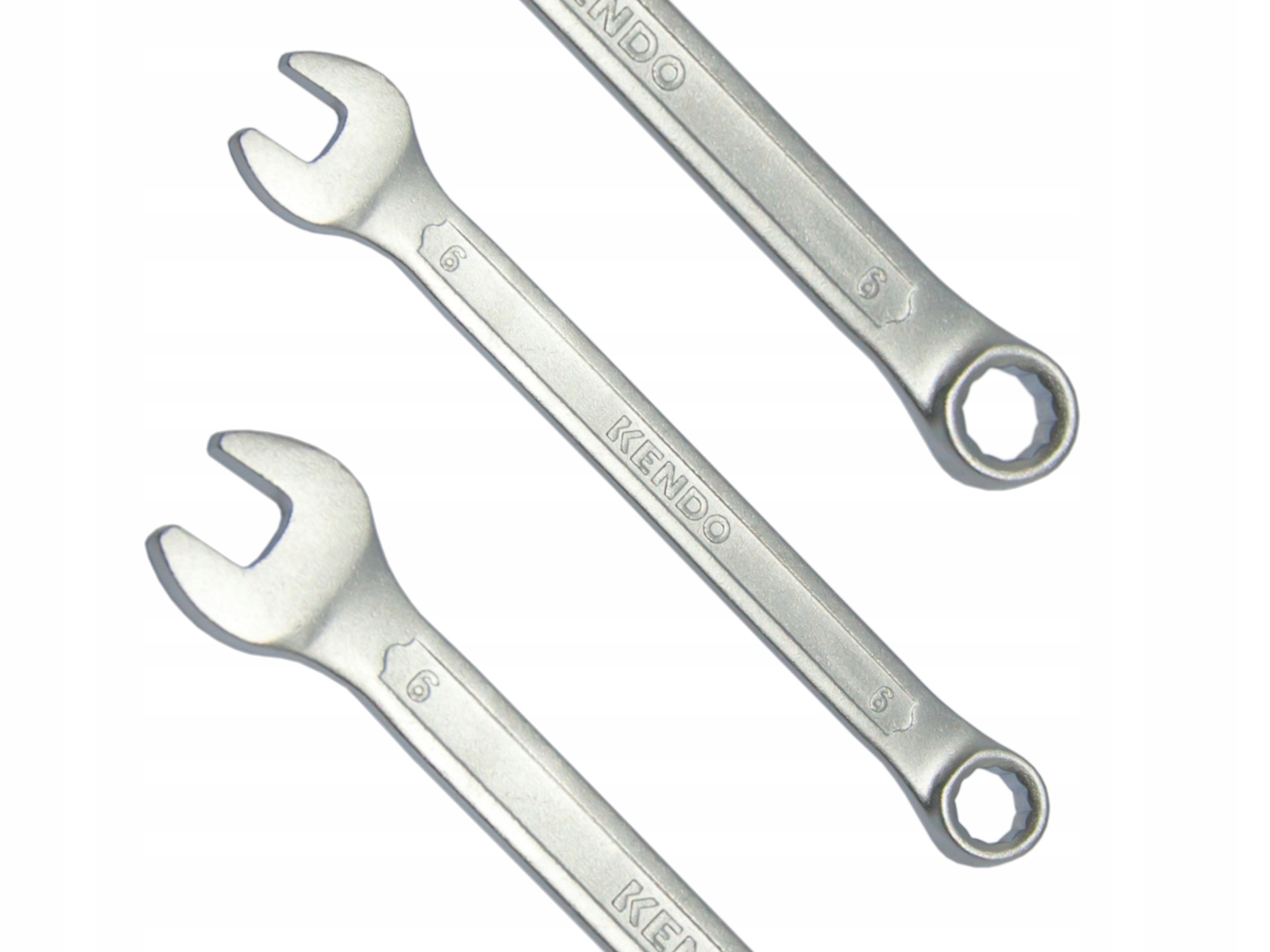 

Klucz Płasko Oczkowy 6mm CrV Kendo