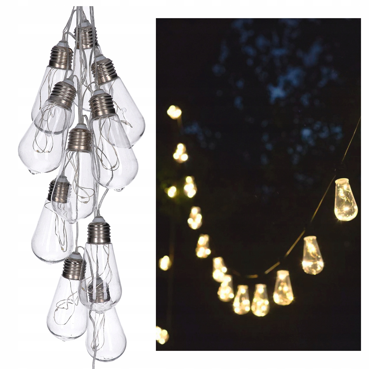

Lampki Solarne Led Girlanda Żarówki Ogrodowe