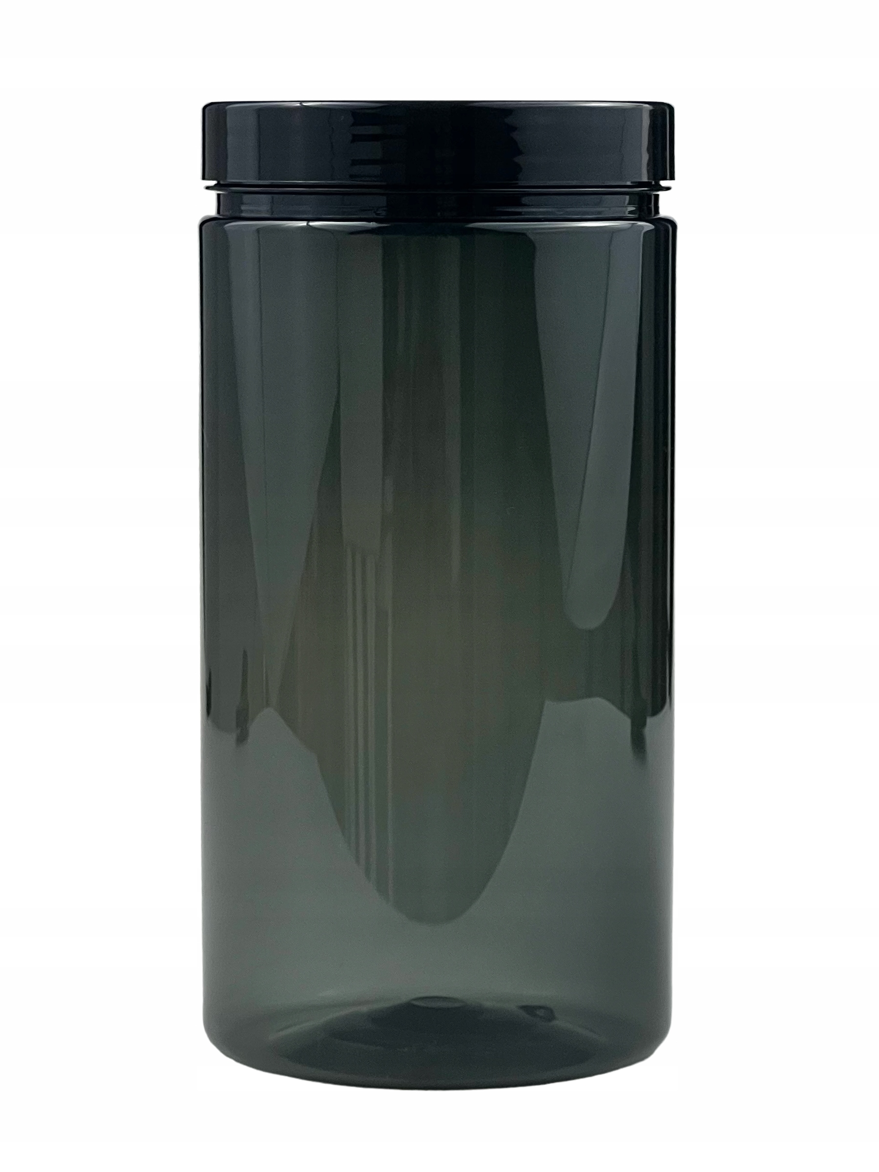 

Pojemnik słoik plastikowy 1,5L czarny 1500ml