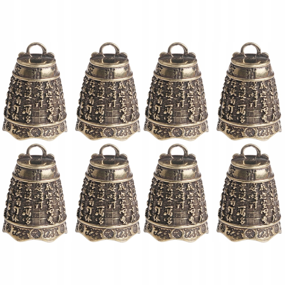 

Bells Crafts Brass Bell Charm Breloczek 8 szt