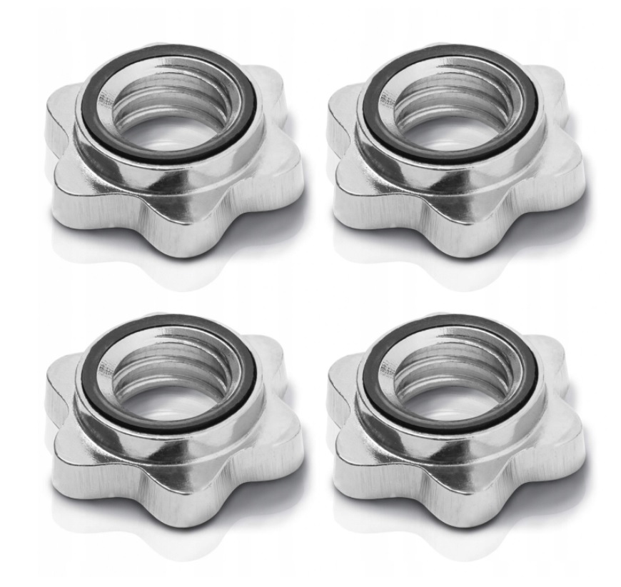 ZESTAW 98 KG sztanga hantle 4x gryf 14x obciążenia Maksymalne obciążenie 98 kg