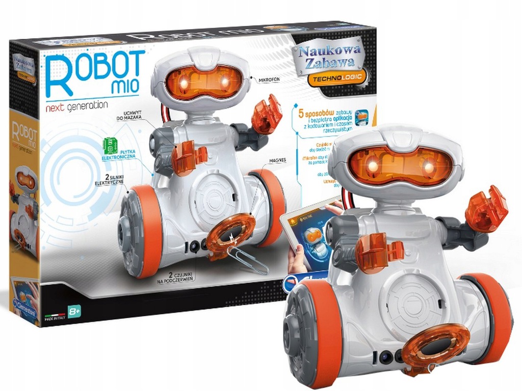 

Clementoni Naukowa Zabawa Robot Mio nowa generacja