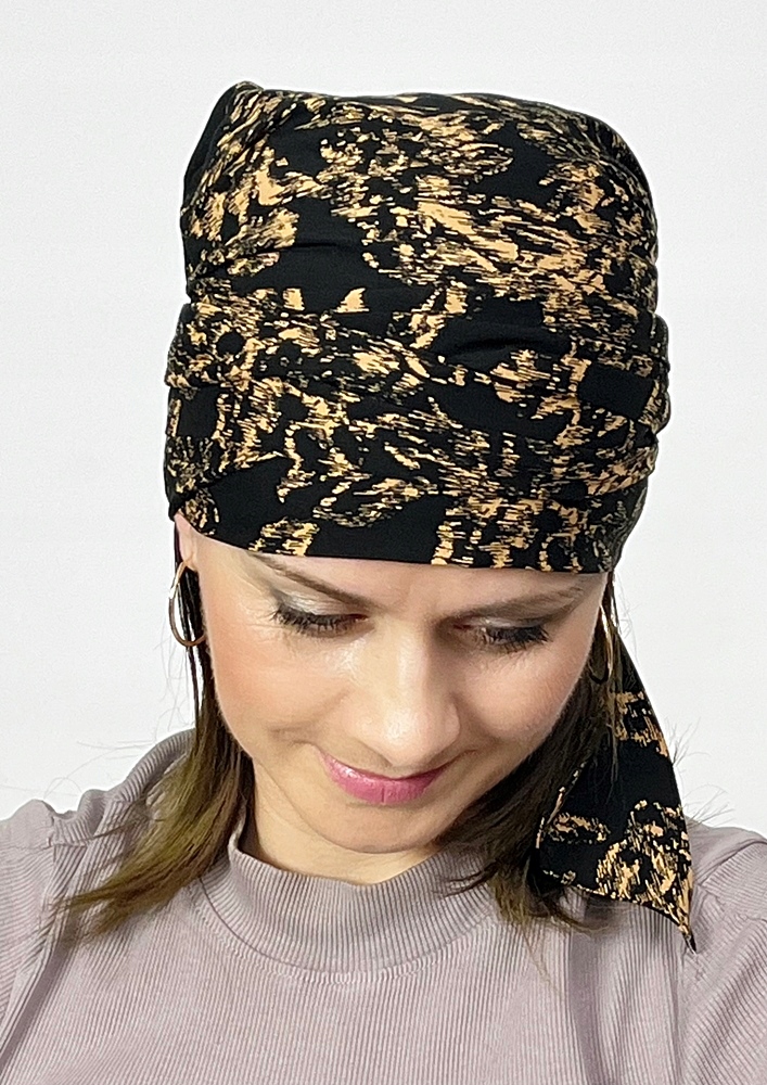 Ochrona przed słońcem przewiewna chusta Lara 272 także po chemioterapii Kod producenta turban wiosna-lato