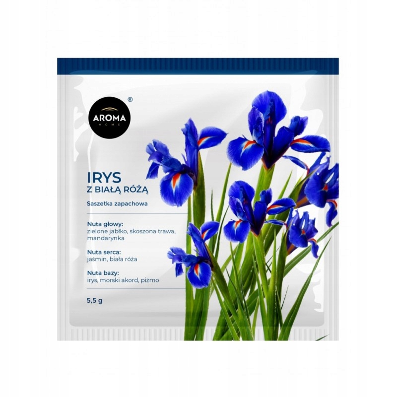 

Aroma Zapach Saszetka Irys Z Białą Różą Do Szafy