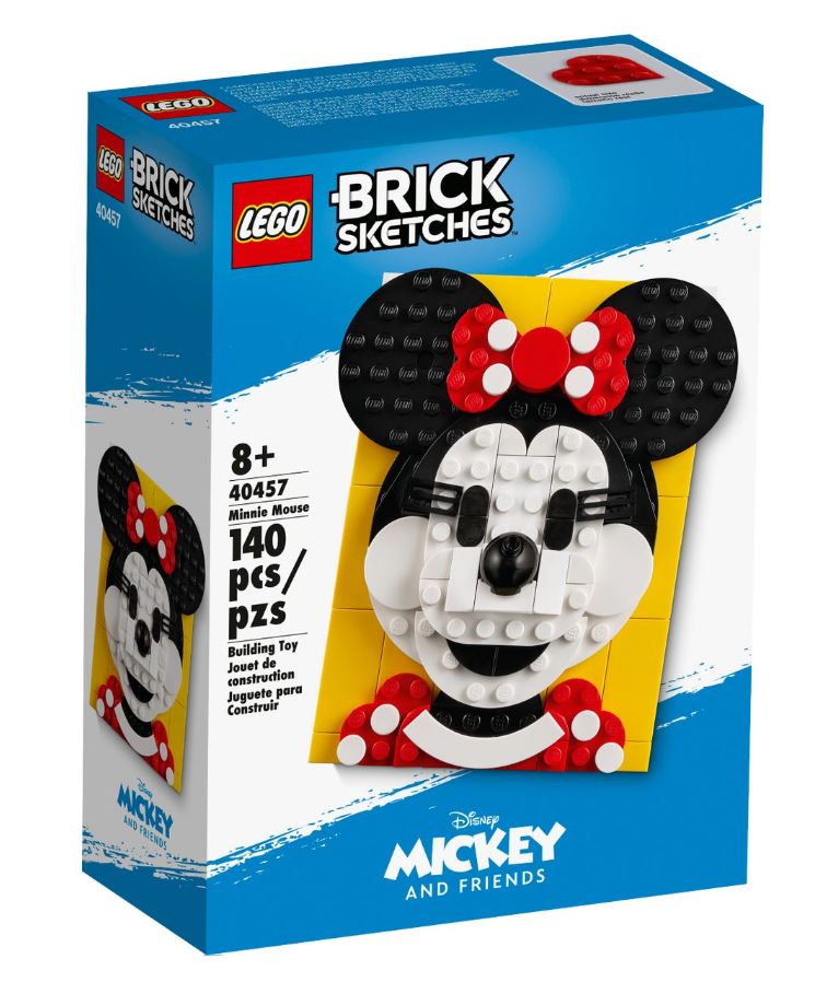 

Lego Brick Sketches 40457 Myszka Miki Disney Mouse