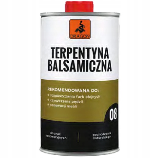 

Terpentyna Balsamiczna 0,5L Dragon Puszka Metalowa