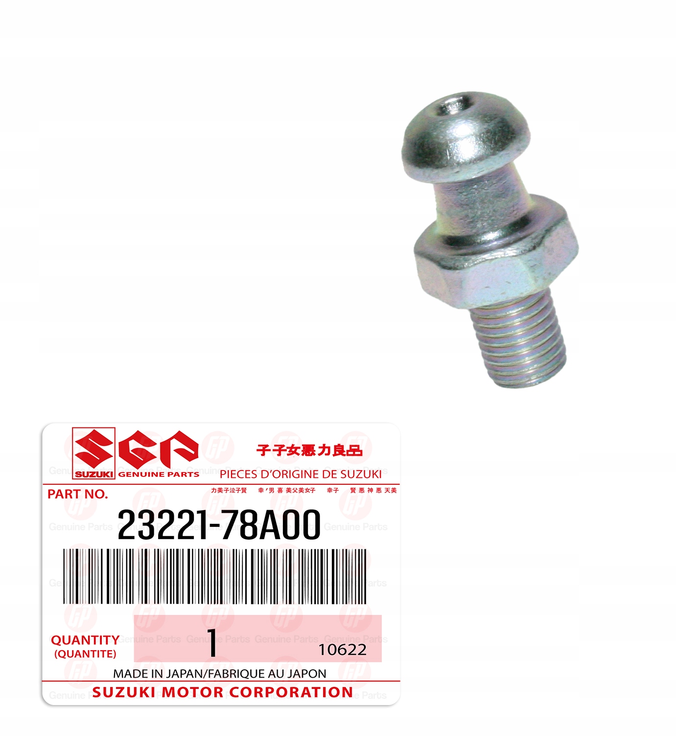 SUZUKI JIMNY GRAND VITARA ŚRUBA ŁAPY SPRZĘGŁA 2322178A00 ORYGINAŁ