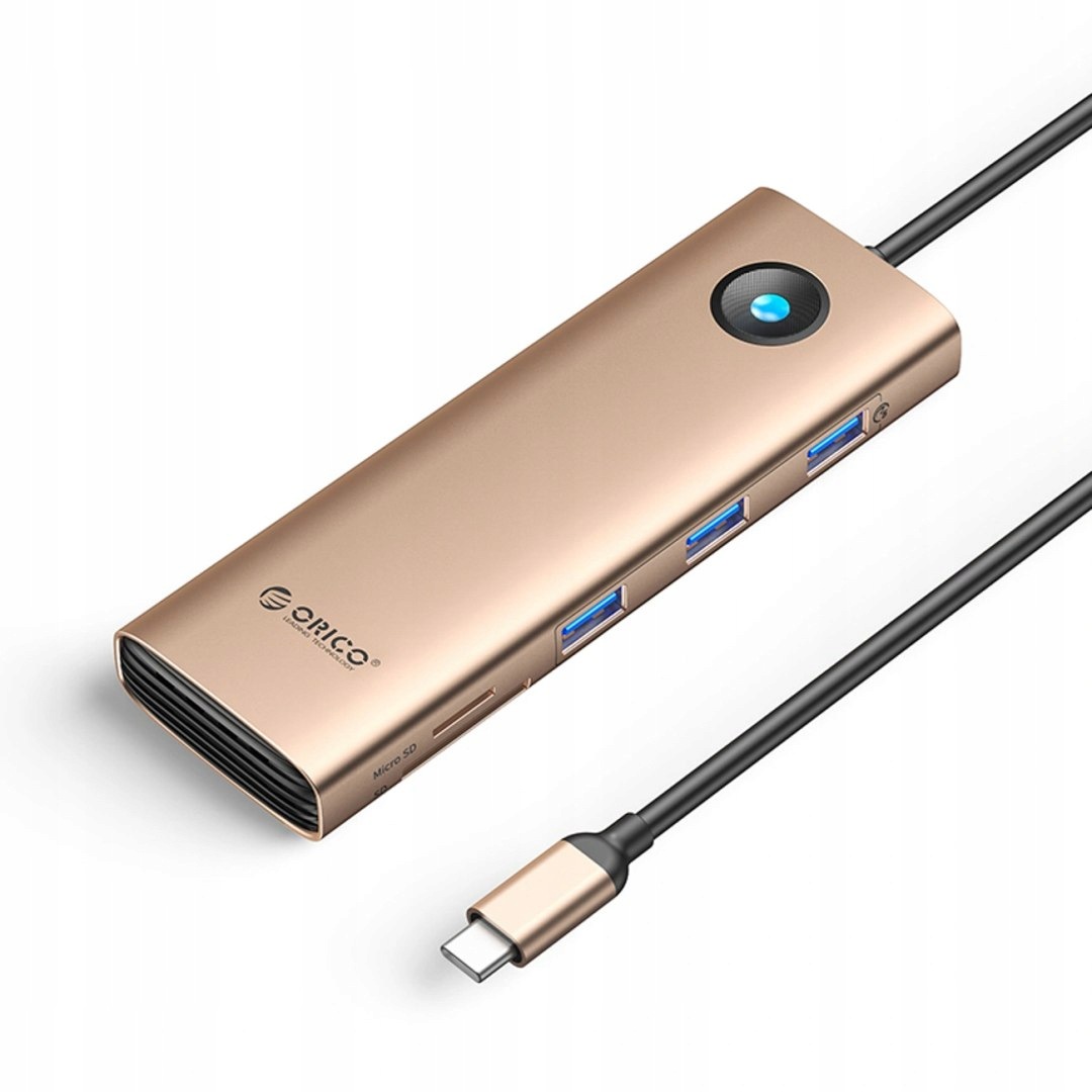 Stacja dokująca Usb-c Orico PW11 9w1 3x Usb-a 3.0 1x Usb-c Pd 100 1x Hdmi 4