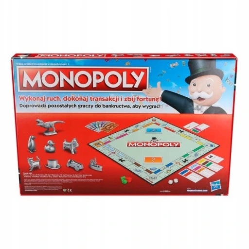 Gra Planszowa Hasbro Monopoly Classic Typ Podstawa