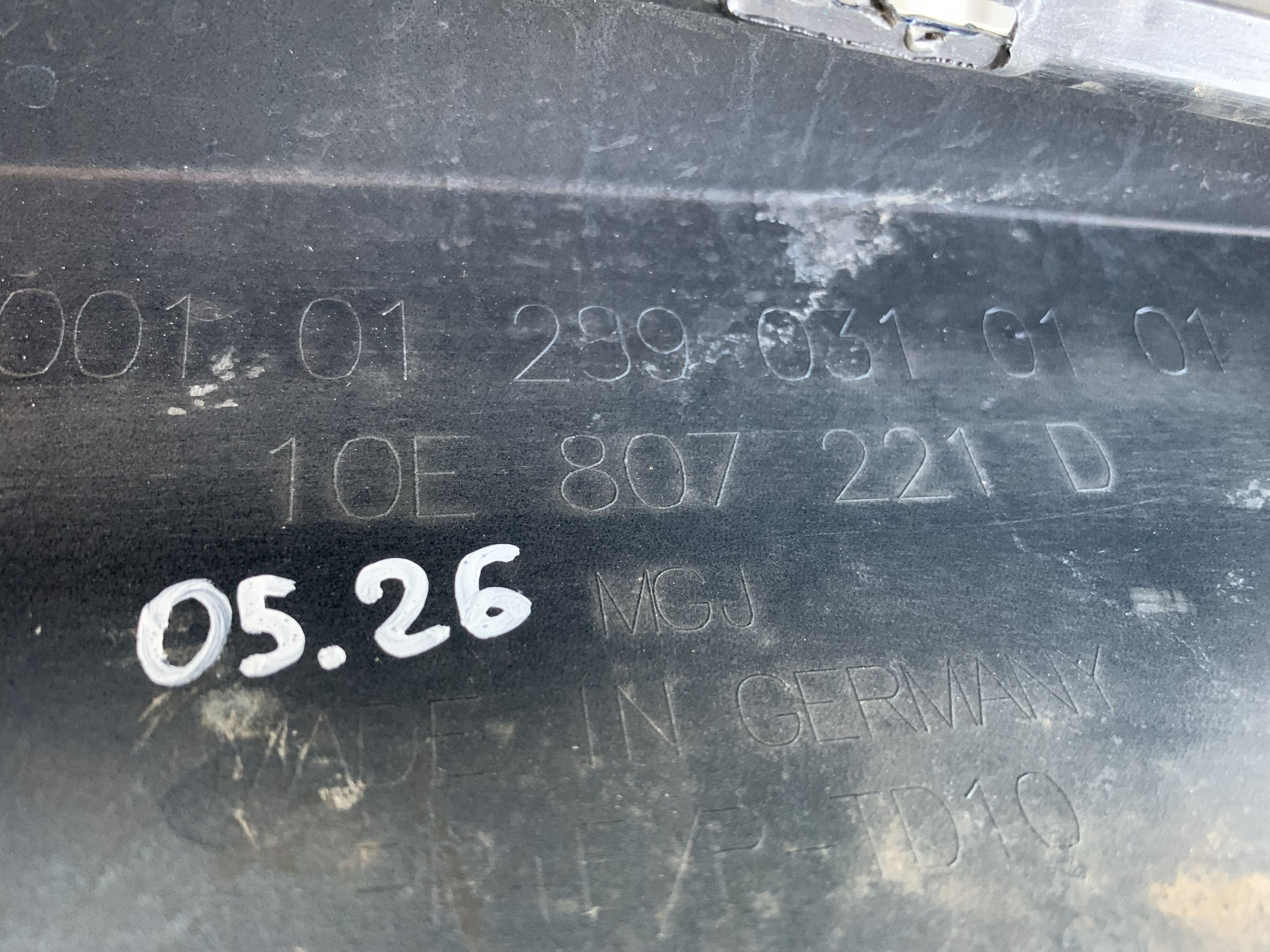 front bumper Seat Cupra Born PDC 10E807221D 05.26