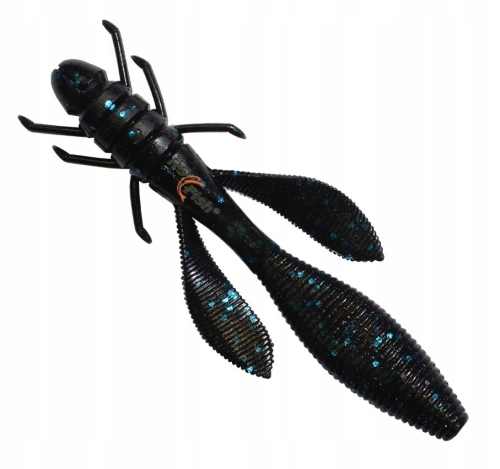 Nimfa Owner Yuki Bug kolor Black Blue Flake