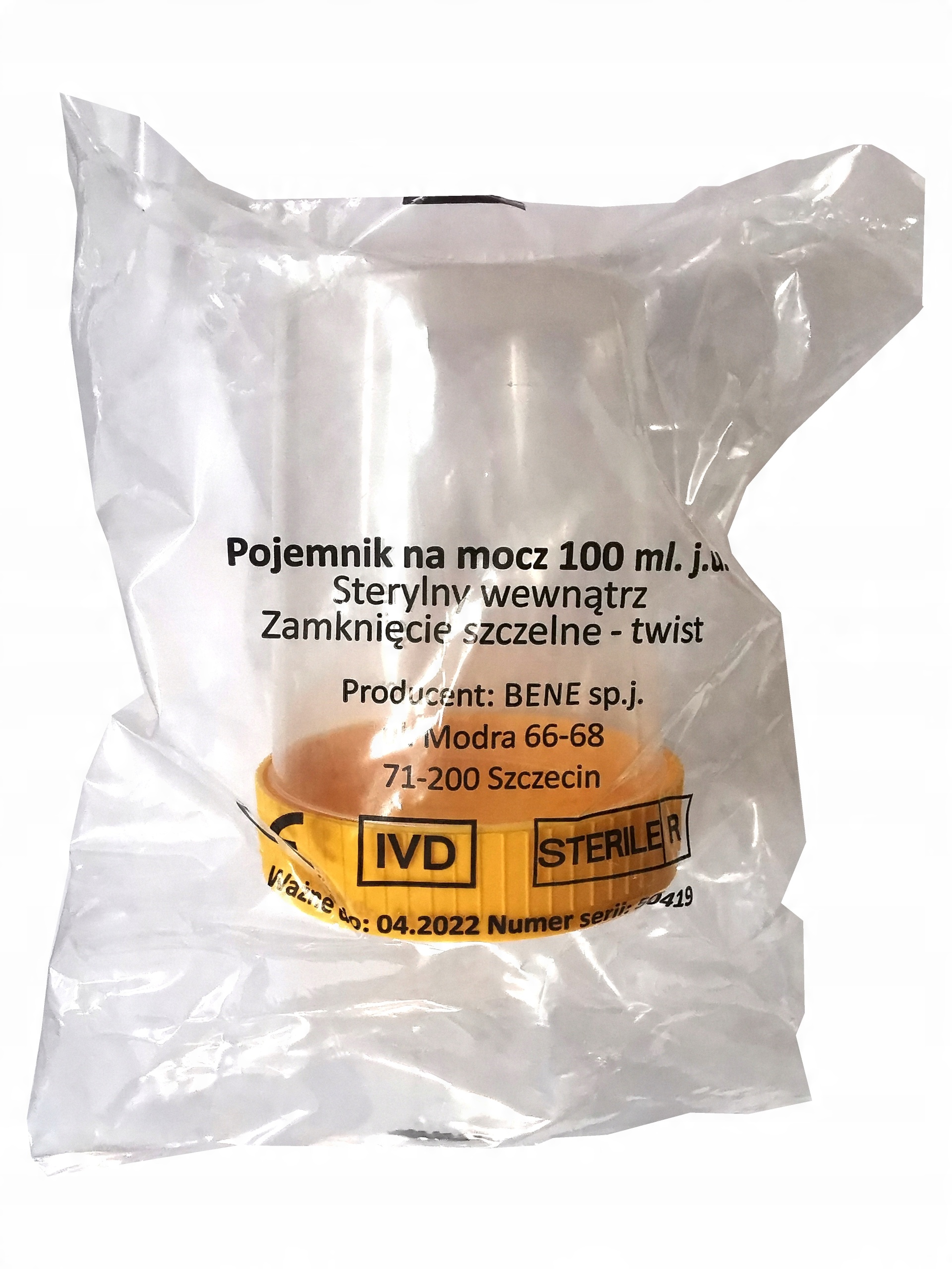 

Pojemnik na mocz sterylny, 5 szt.