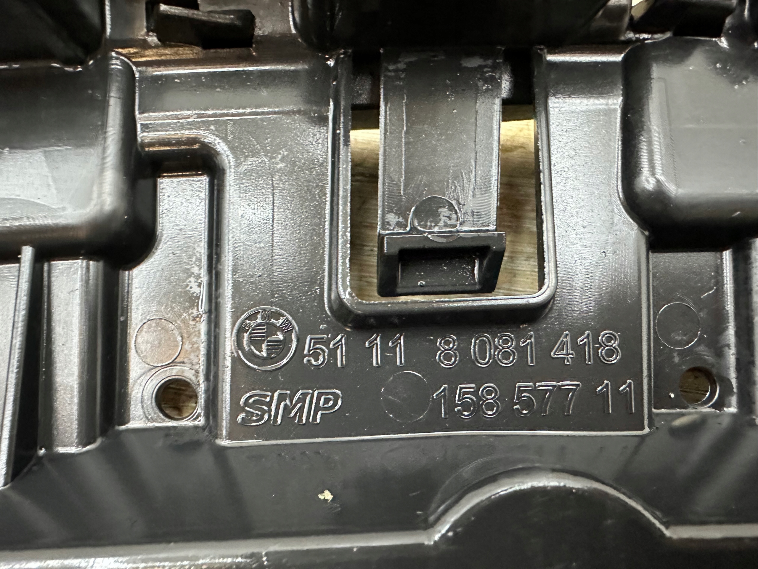 BMW 4 G22 support holder bracket of a bumper rear part 2021