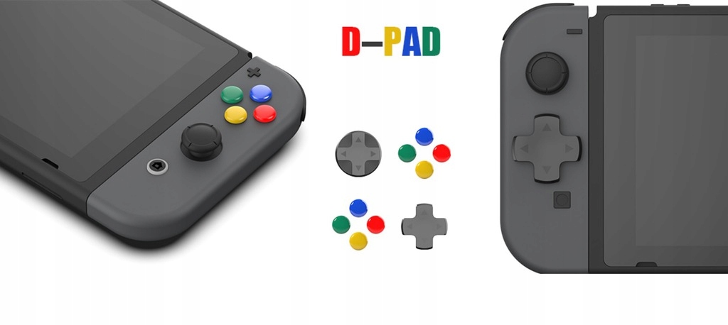 Pad bezprzewodowy, przewodowy do konsoli Nintendo Switch wielokolorowy