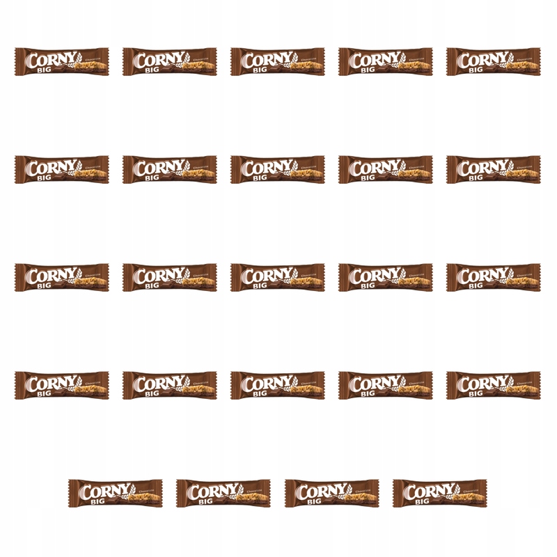 Corny Big baton zbożowy z mleczną czekoladą 50g X24