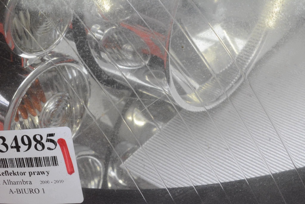 REFLEKTOR right light front EU 7M7941016M SEAT ALHAMBRA 1 and LIFT 00-10