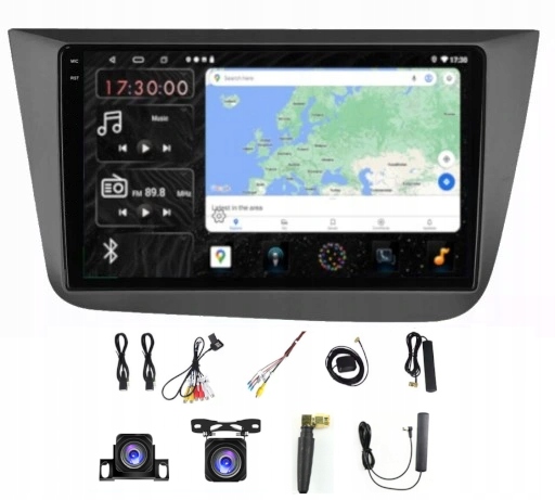 Rádio Navigácia Carplay Gps Android Seat Altea 2004-2015 4GB 64GB Sim