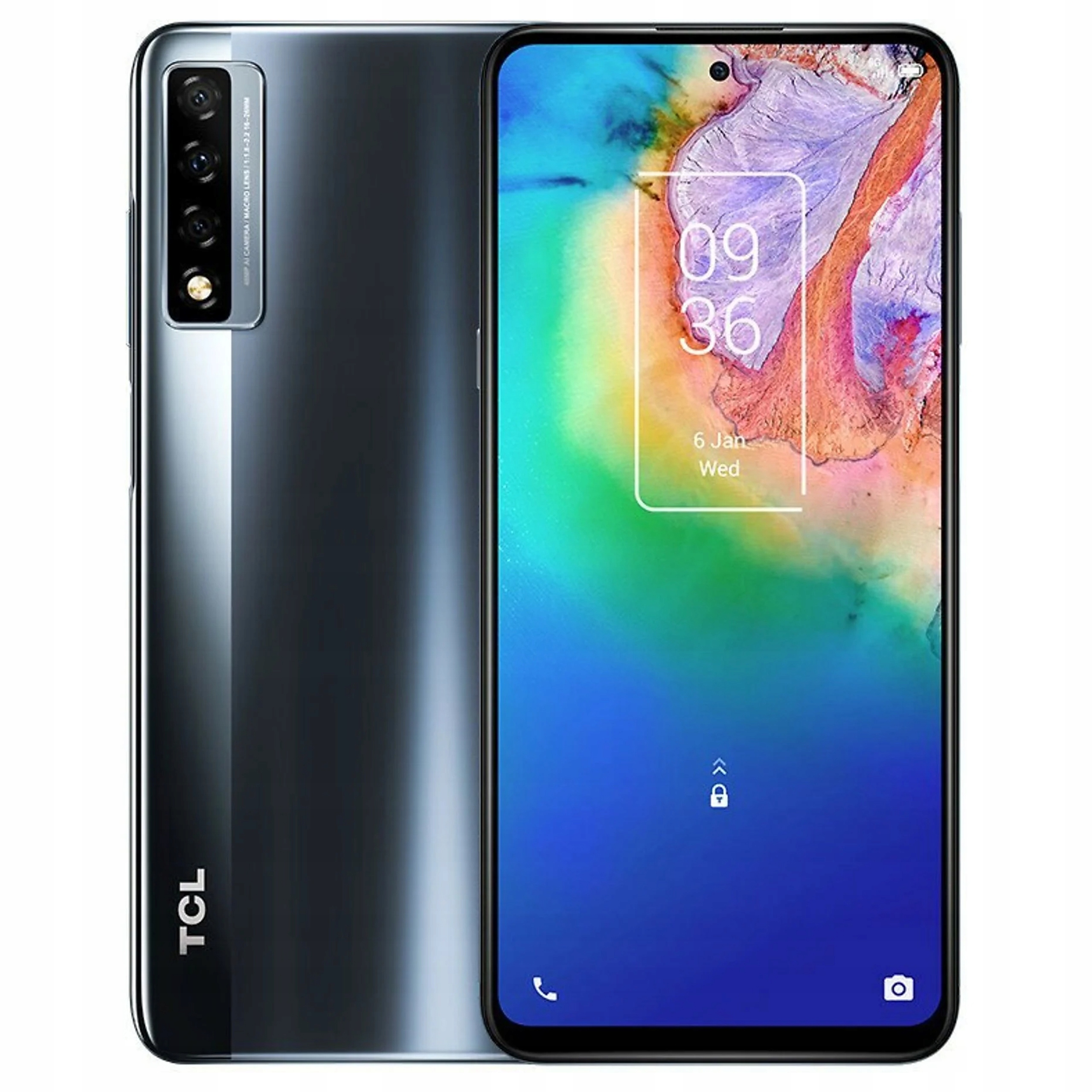Смартфон TCL 20 6 ГБ / 128 ГБ 5G серый