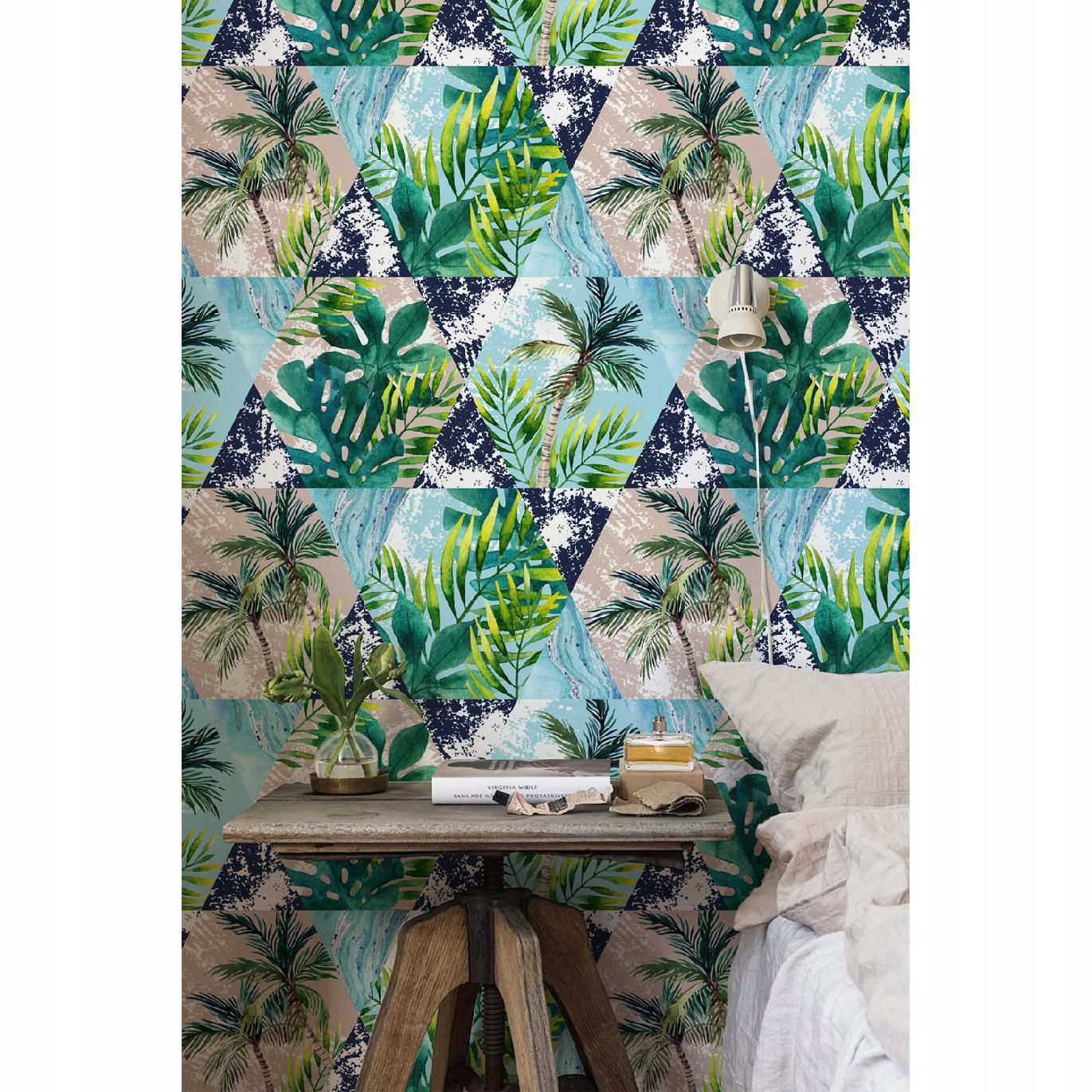 

Fototapeta ścienna Tropikalne heksagony 152x104 cm