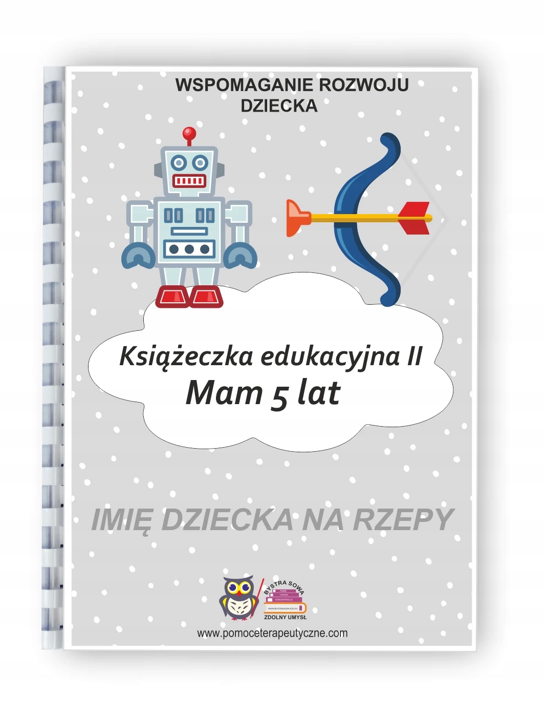 

Książeczka edukacyjna Mam 5 lat dla chłopca