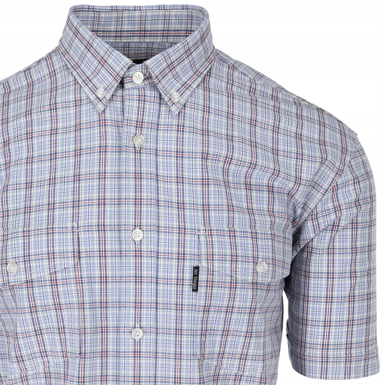 

bawełniana koszula męska w kratkę_6XL/52_kl_164