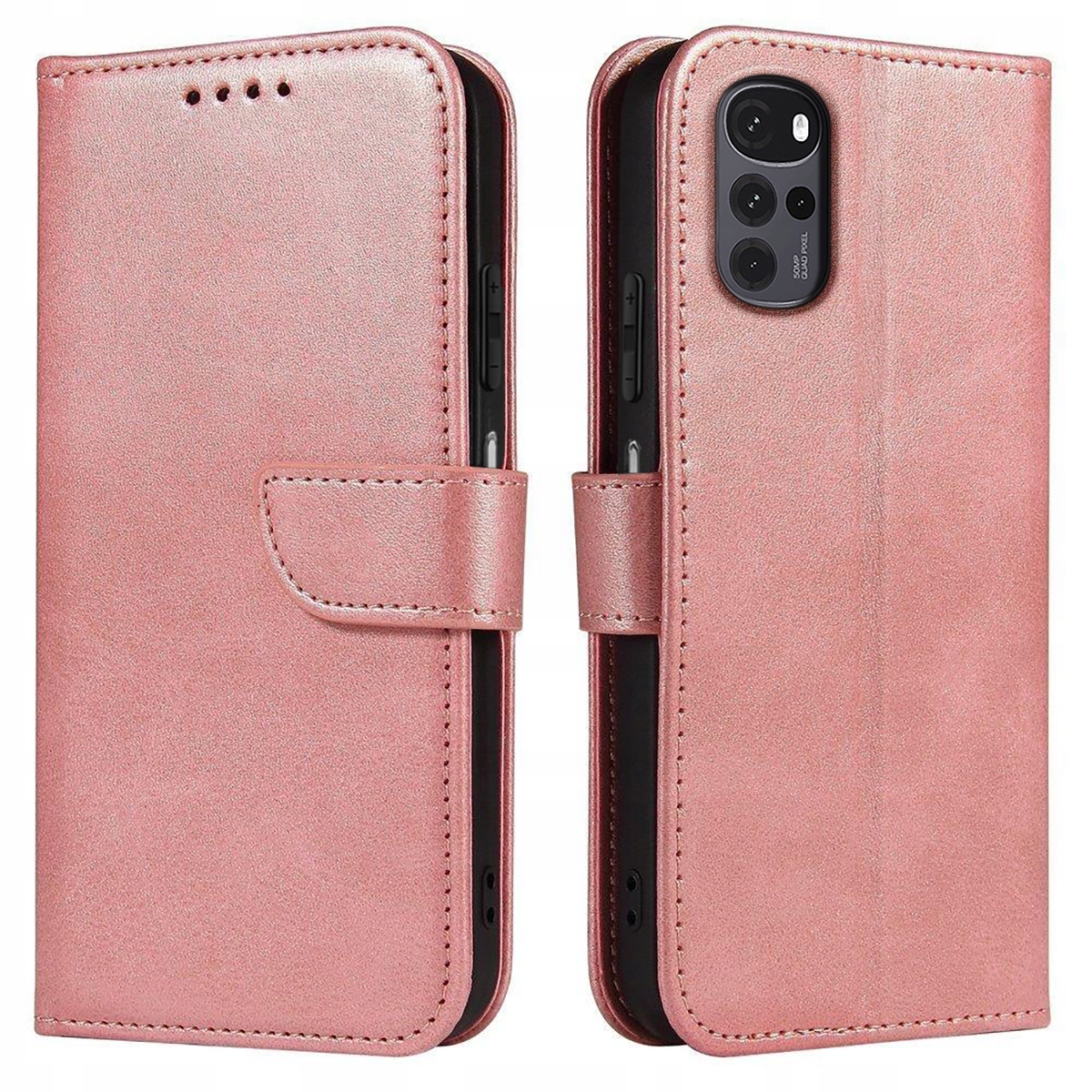 

Etui do Motorola Moto G22 Skórzane Skin Szkło 9H