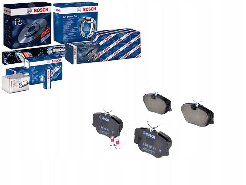 Brzdové Destičky Mercedes Přední W124 201 Bosch Sada řidiče #35