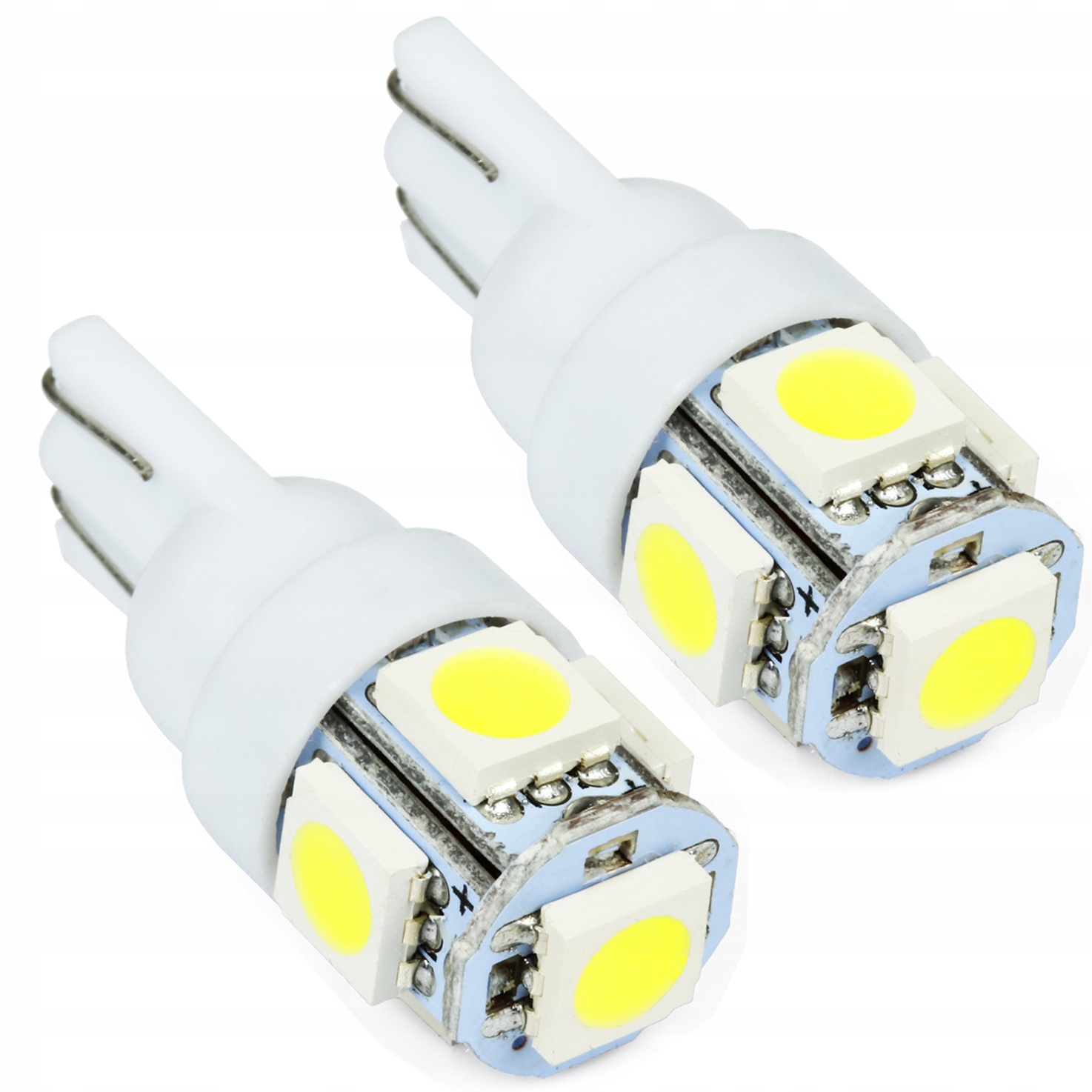 

2x Żarówka W5W 5x Led 5050 T10 W3W diody Smd 3chip