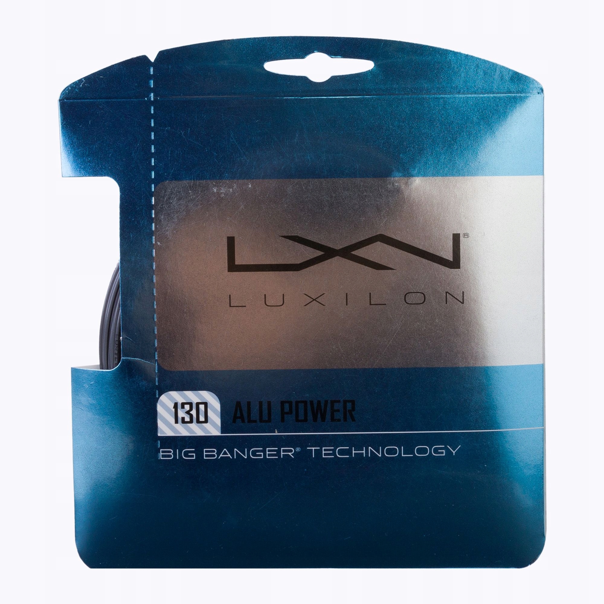 Naciąg tenisowy Luxilon Alu Power 130 12,2 m srebr Długość 12.2 m