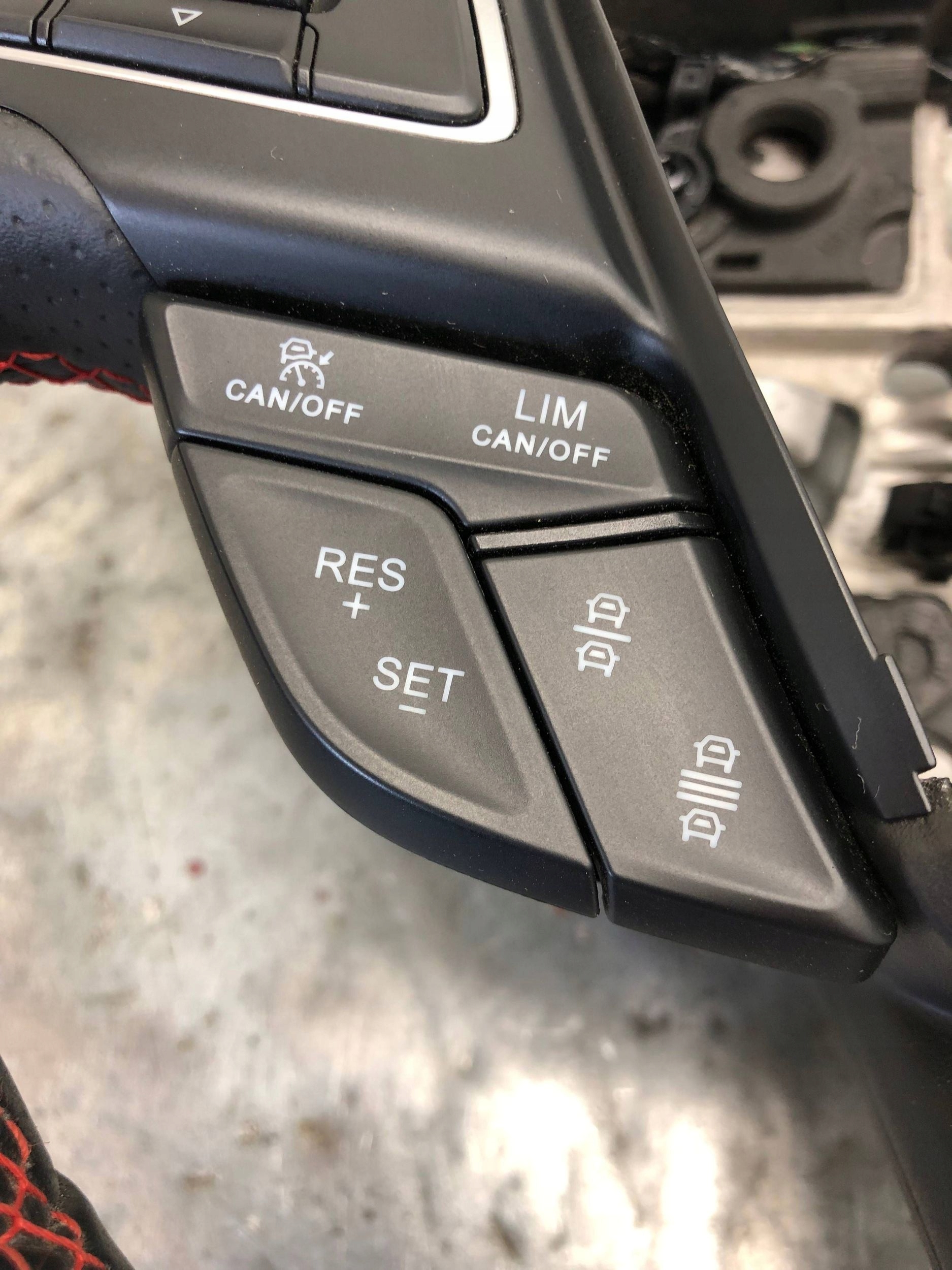 steering wheel, leather GRZANA with shifting FORD KUGA MK2 ST