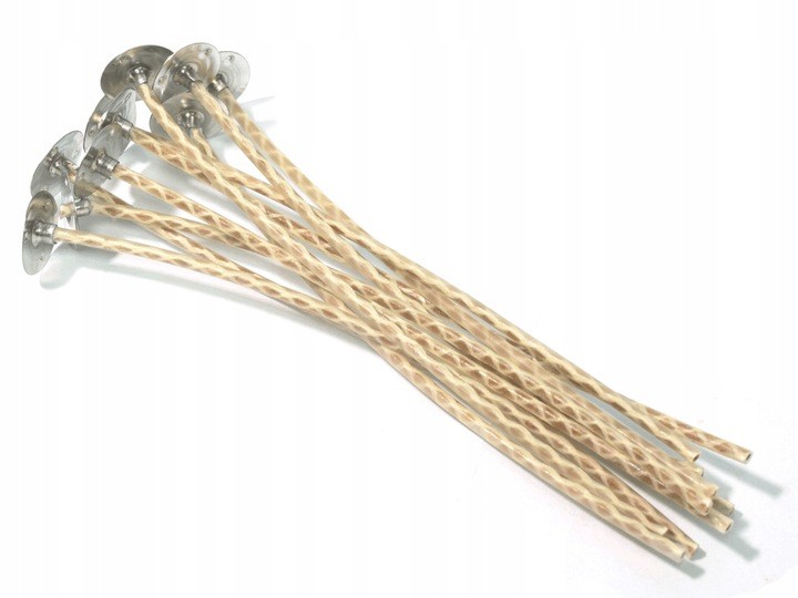

Knoty do wosku pszczelego 6/30 knot 12cm 10szt