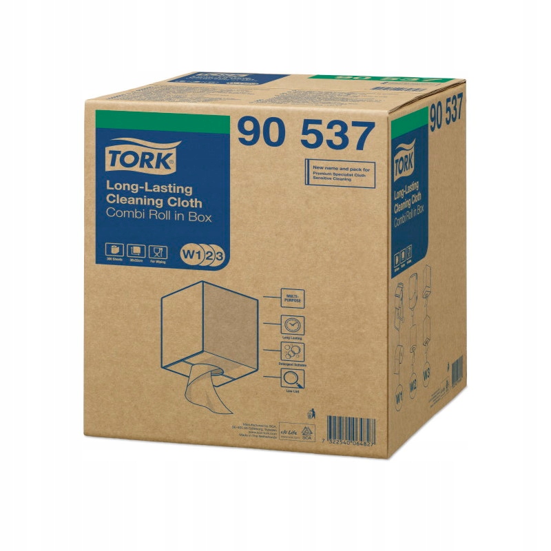 Tork 90537-засіб для чищення в рулоні, premium, W2-114 m вага виробу з одиничною упаковкою 2.9 kg