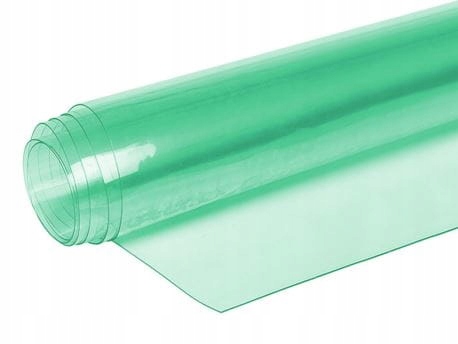 Fólie Transparentní 0,5mm Pvc Zelená 1,4m2