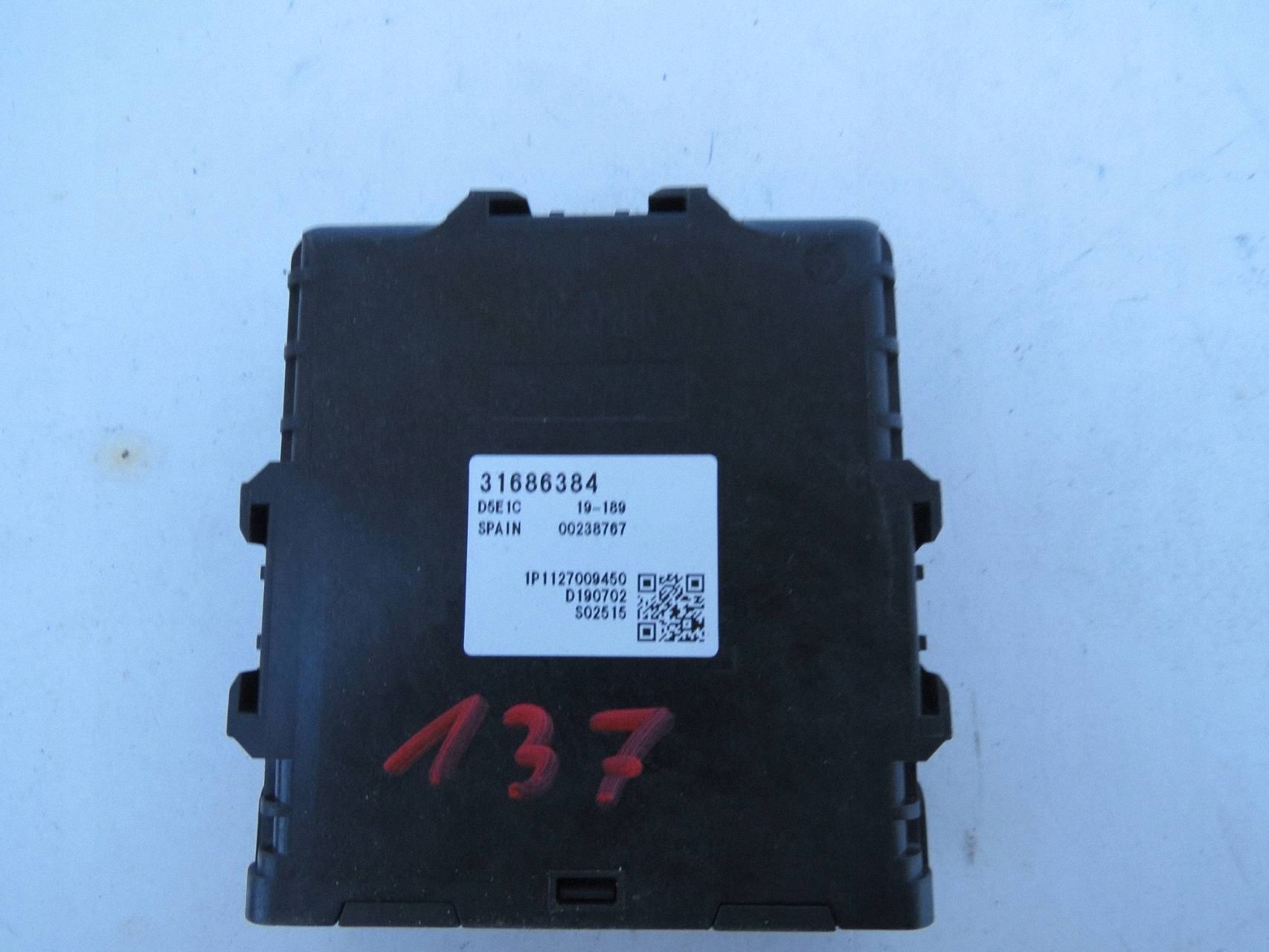 modulo Centralina cambio ingranaggi VOLVO V90 T8 HYBRYDA 31686384