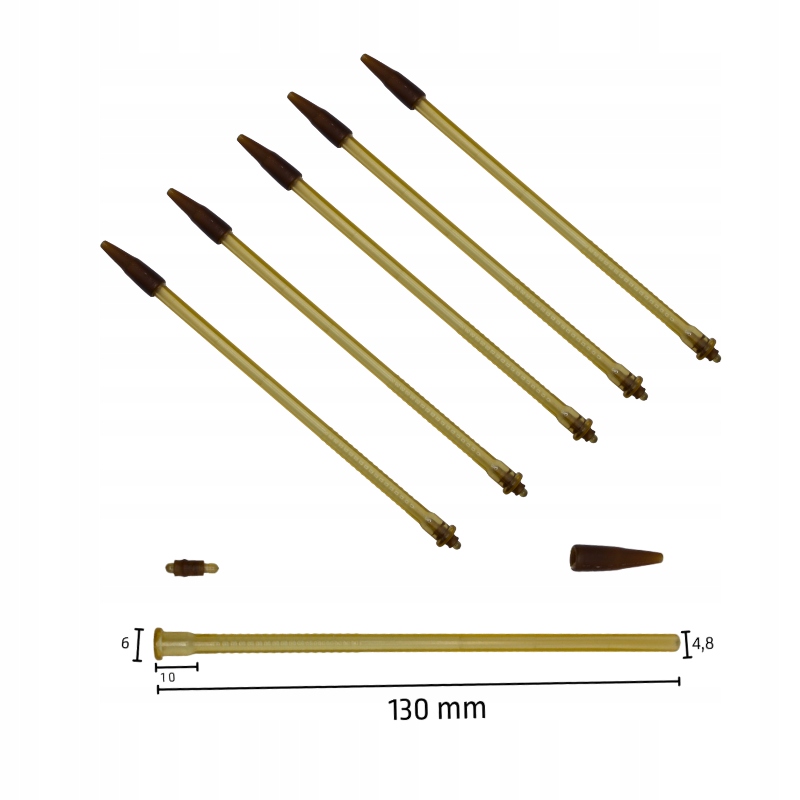 ZESTAW X5 RURKA LOTKA DO KOSZYCZKÓW METHOD FEEDER WYMIENNA