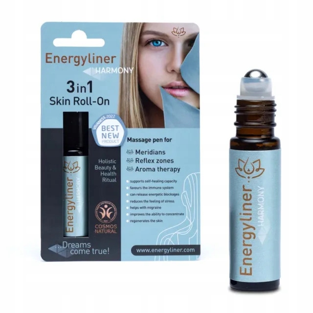 Himalaya's Dreams Energyliner Harmony Skin roll-on Masážní Přístroj na obličej 10ml