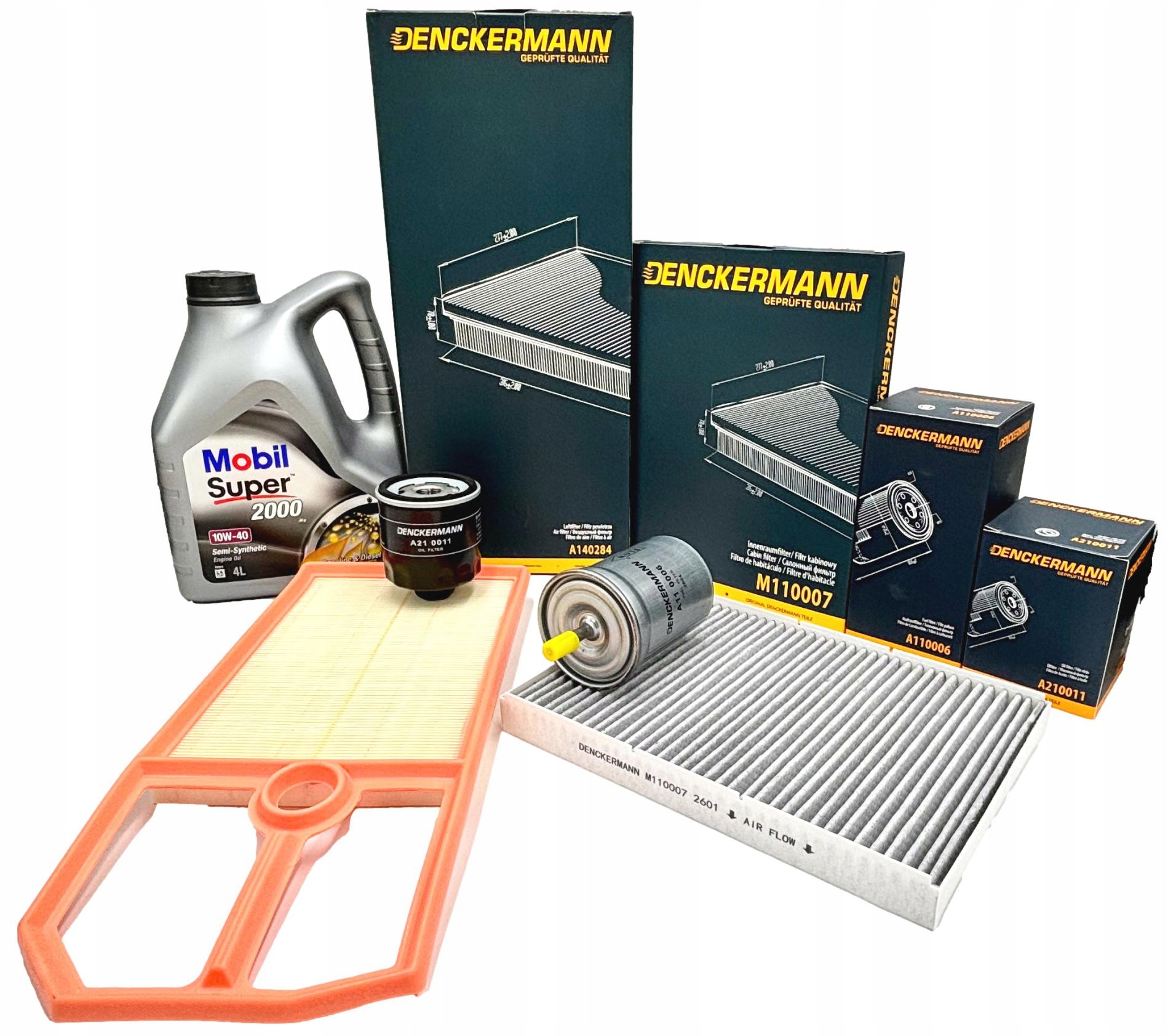 Denckermann Sada Olejových Filtrů 10V40 4L Vw Bora Golf IV 1.4 16V