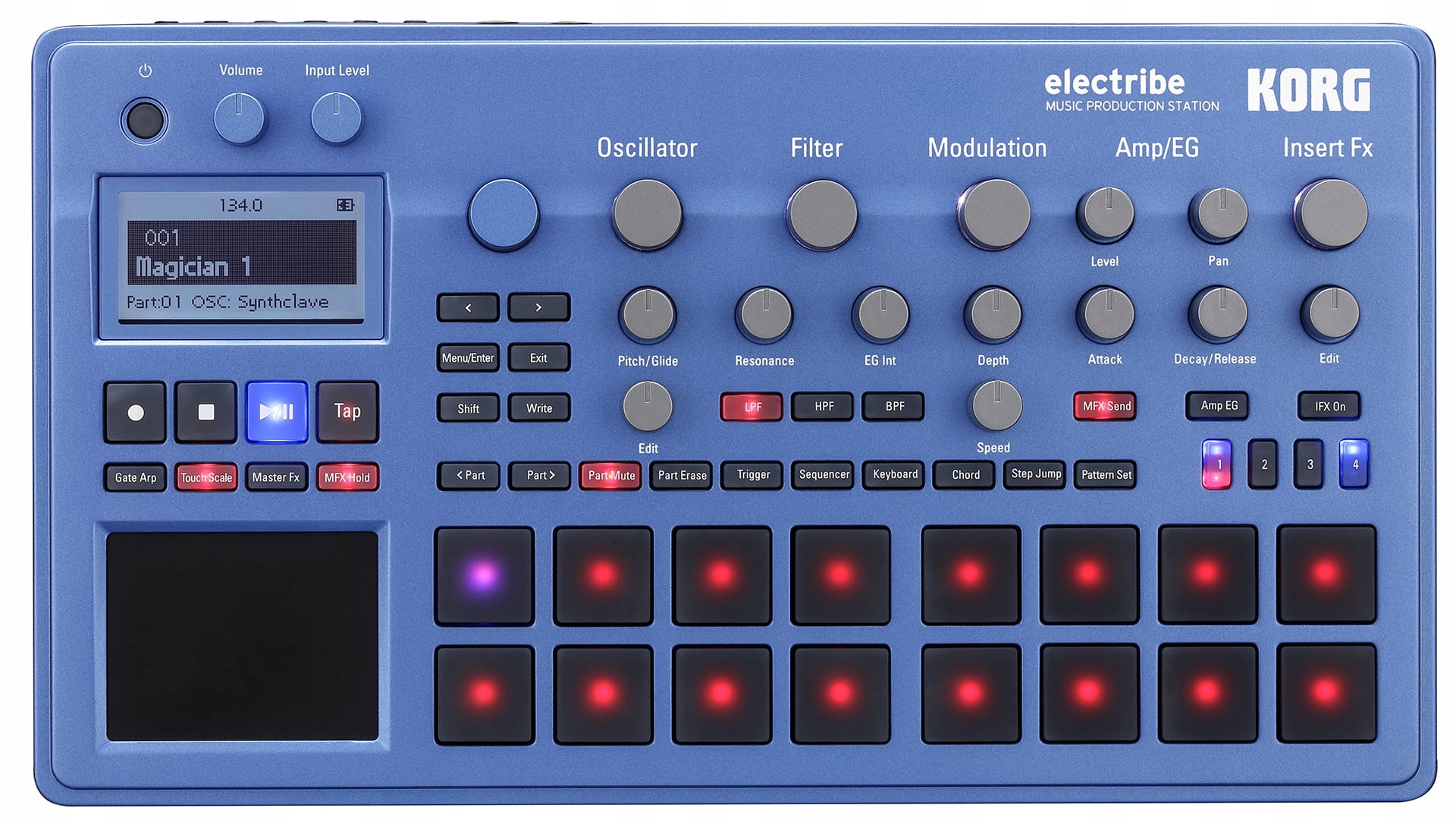 KORG ELECTRIBE 2 BLUE muzyczna stacja robocza Marka Korg