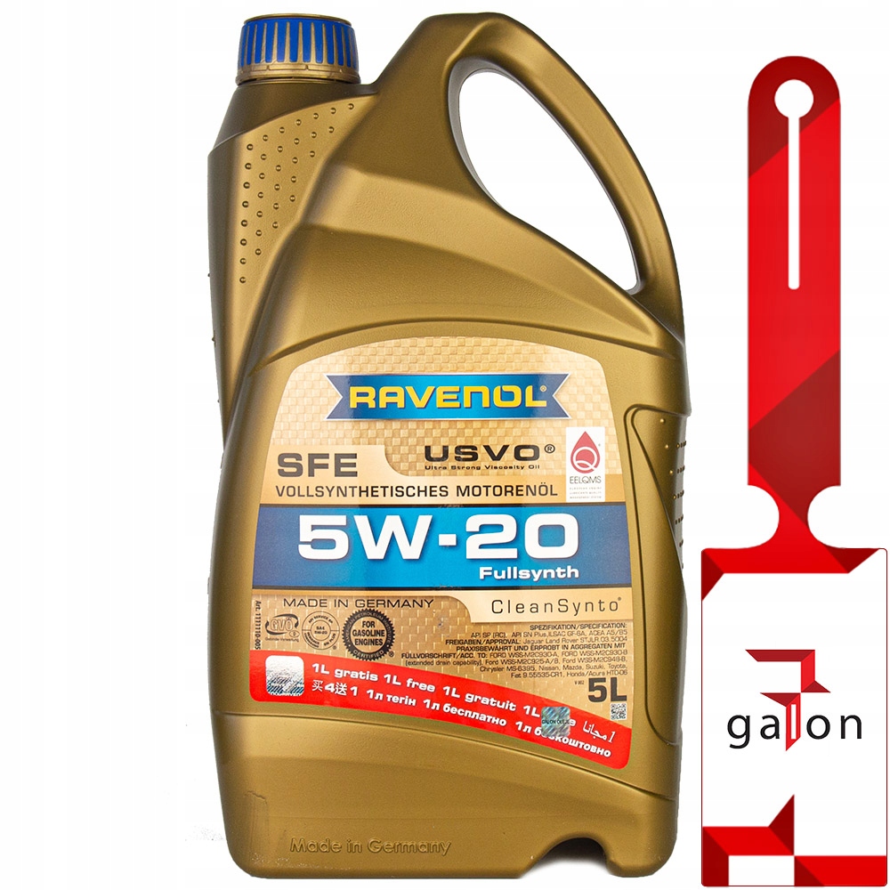 

Ravenol Sfe 5W20 CleanSynto Usvo 5L