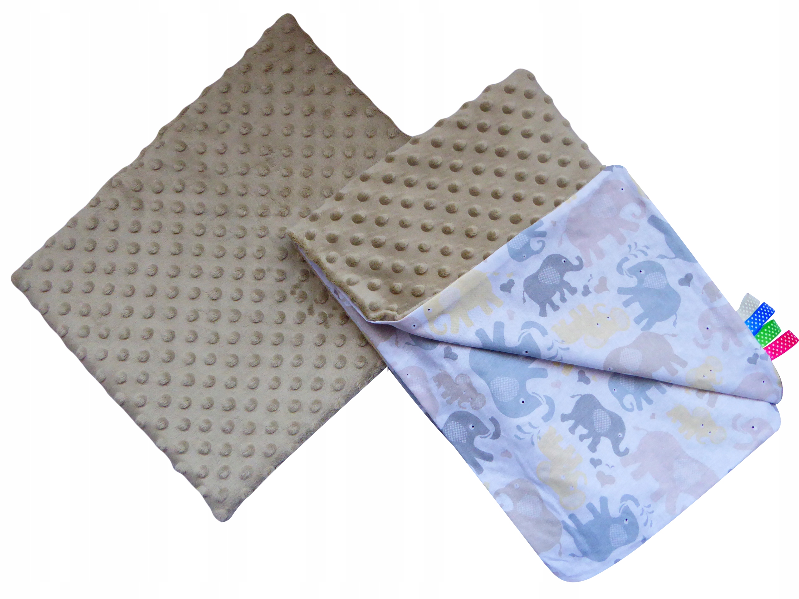 

Komplet Minky Kocyk 75x100cm Kołderka Poduszka