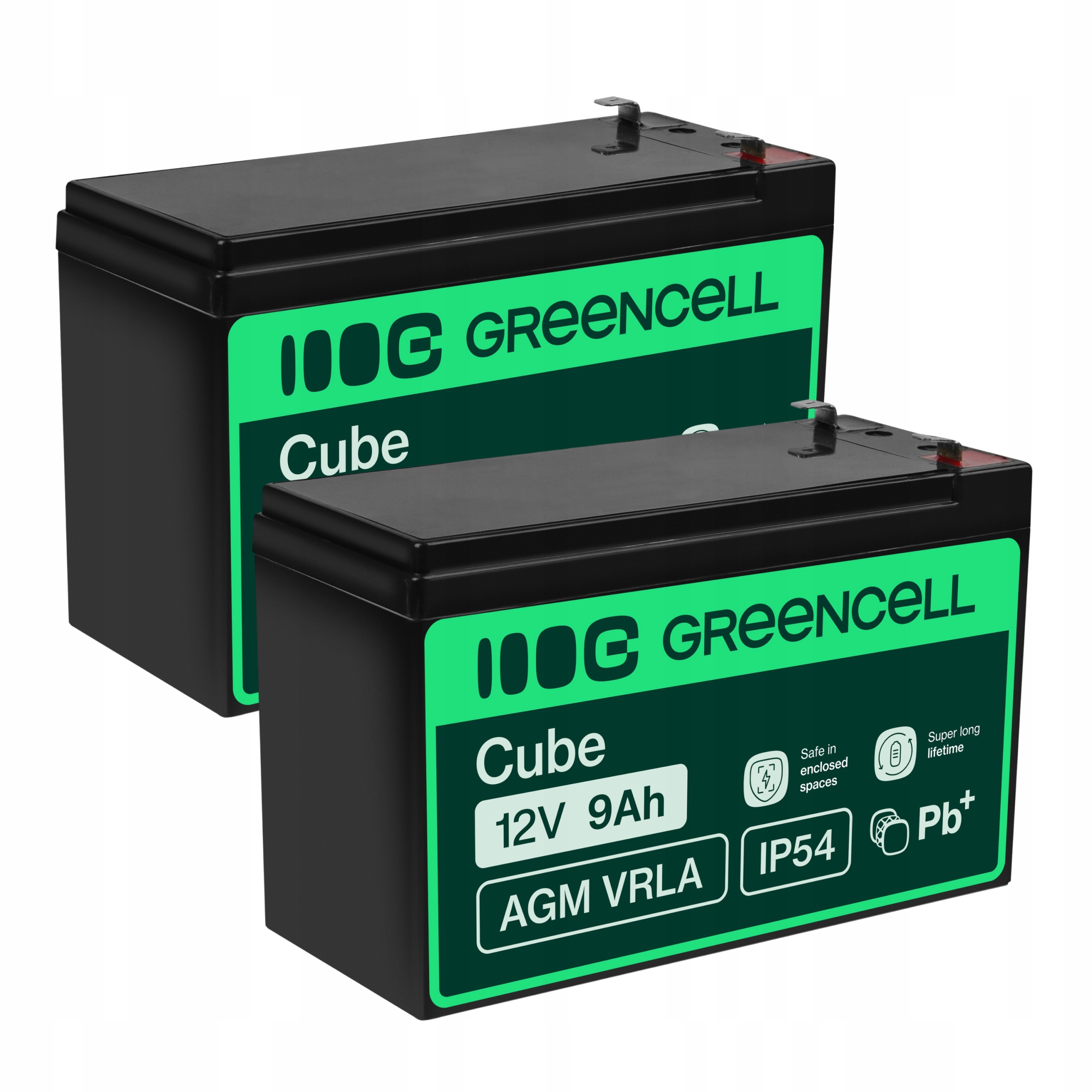 2x Zestaw akumulatorów do Apc RBC113 Ups pakiet 2x Agm 12V 9Ah