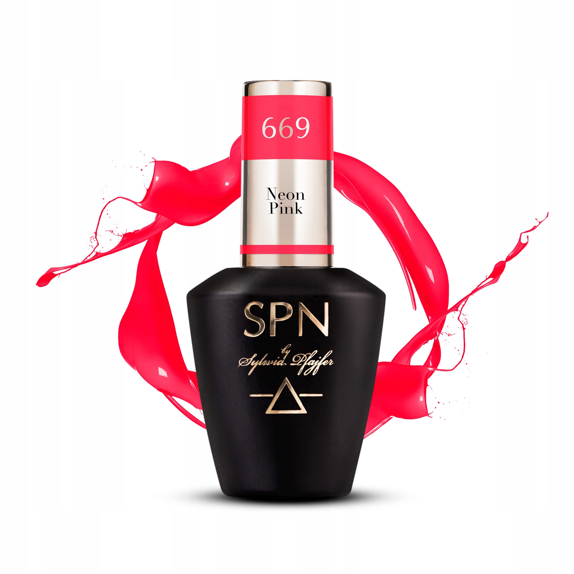 

Lakier hybrydowy 669 Neon Pink 8ml Spn Nails