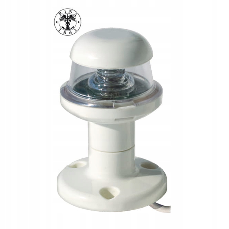 Led kotevní lampa 360° bílé pouzdro
