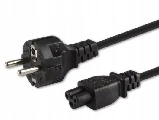 KABEL PRZEWÓD ZASILAJĄCY DO ZASILACZA LAPTOPA KONICZYNKA 1,8m