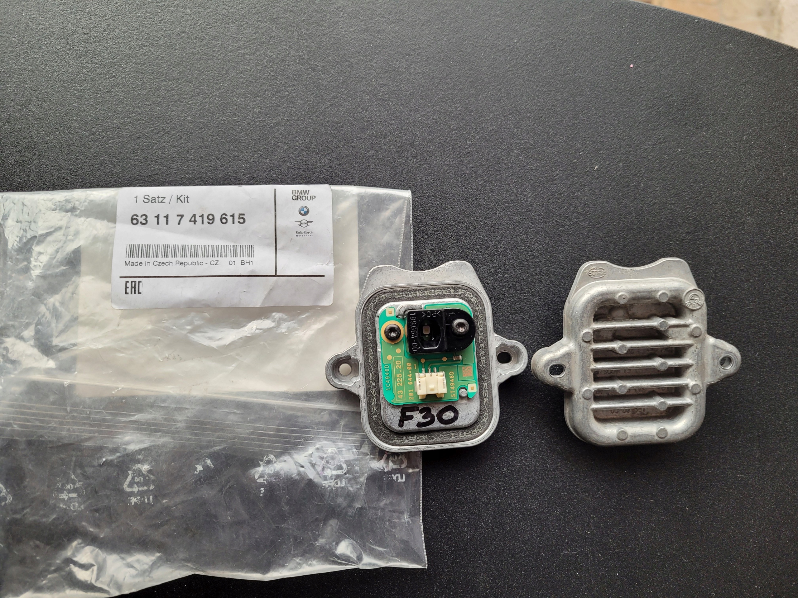 7419615 - BMW F30 / 31-світлодіодний модуль передньої лампи