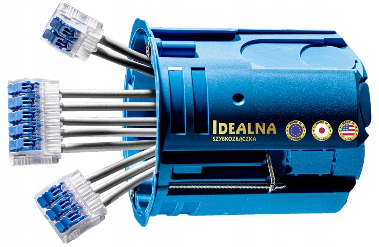 SZYBKOZŁĄCZKA WTYKOWA 2 TORY 0,75-4 mm SIMET 1szt Marka Simet